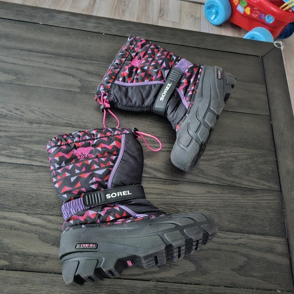 Sorel Youth Flurry Print Boot - Picture 2 of 8